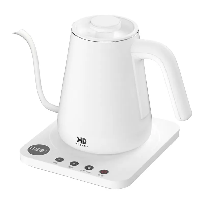 0.8L Home Tea Kettle with Slim Spout for Gongfu Tea, Temperature Control and Insulation Electric Water Heater