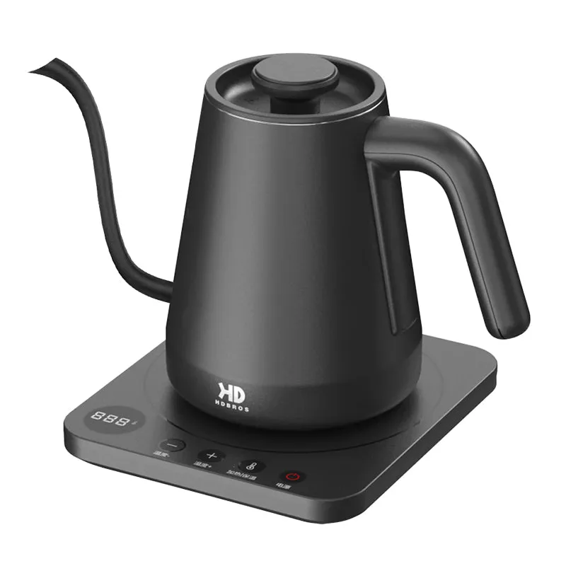 0.8L Home Tea Kettle with Slim Spout for Gongfu Tea, Temperature Control and Insulation Electric Water Heater