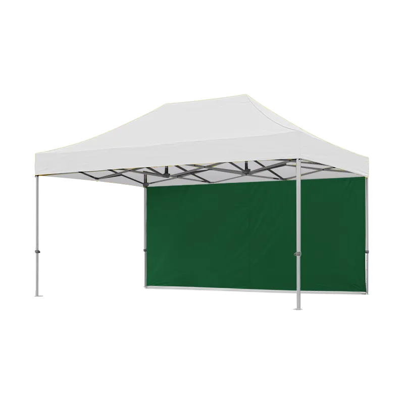 10' x 15' Green Color Canopy Pop Up Walls