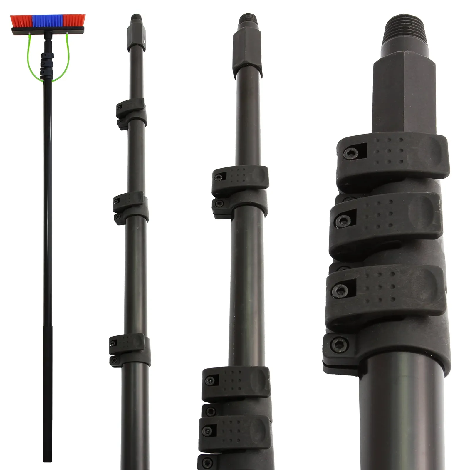 16L Water Fed Backpack & 20ft Cleaning Pole
