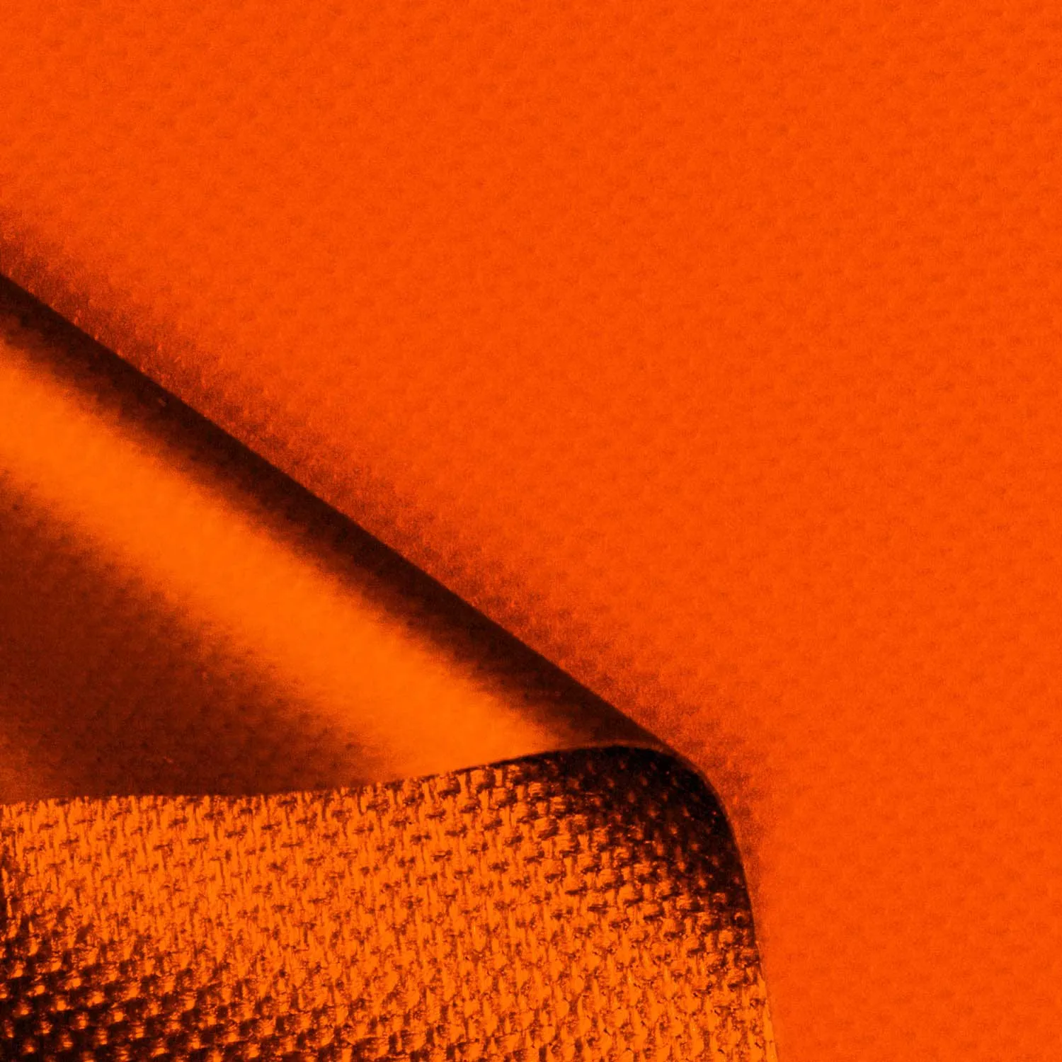 18 oz PVC Coated Polyester Tarp Roll - Orange