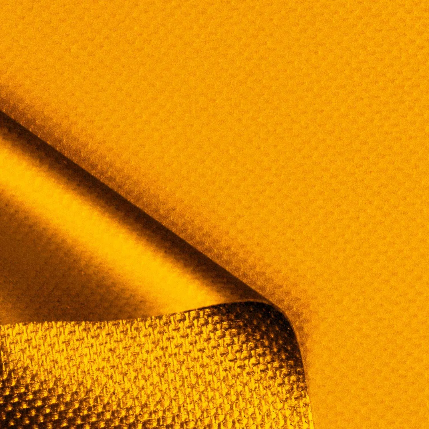 18 oz PVC Coated Polyester Tarp Roll - Yellow