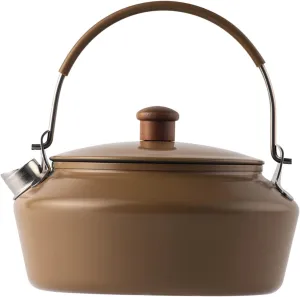 1L Camping Kettle with Silicon Handle,Water Kettle, Coffee Pot Tea Kettle for