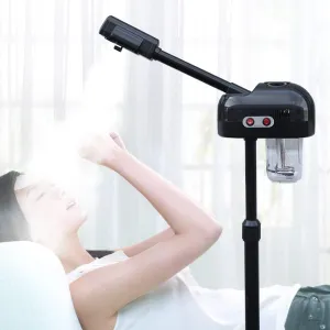 2 in 1 Facial Steamer, Professional Ozone Facial Steamer Mist Face Steamer with 360° Rotatable Sprayer for Beauty Salon, Spa, Esthetician Steamer 800w