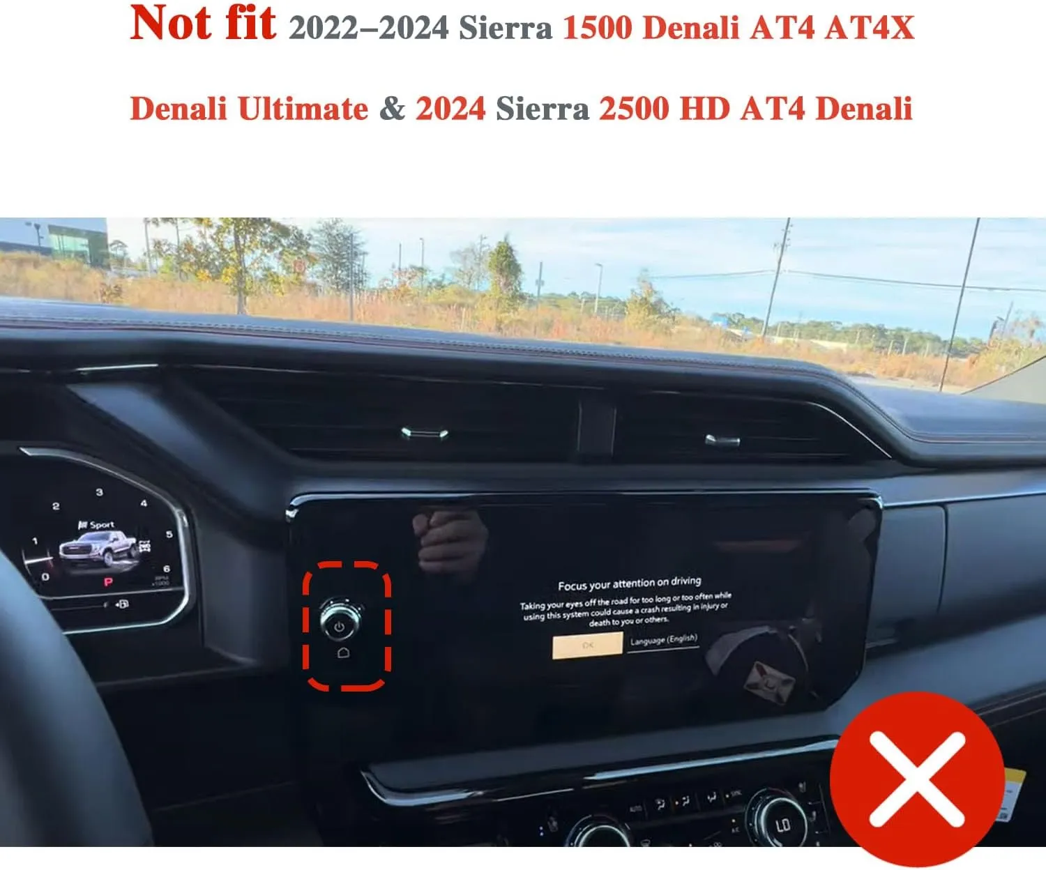 2024 Silverado Sierra Metal Dash Platform Phone Mount Phone Holder for 2022 2023 2024 2025 Silverado&Sierra Cell Phone Holder Dash Phone Mount 2024 Silverado Dash Mount