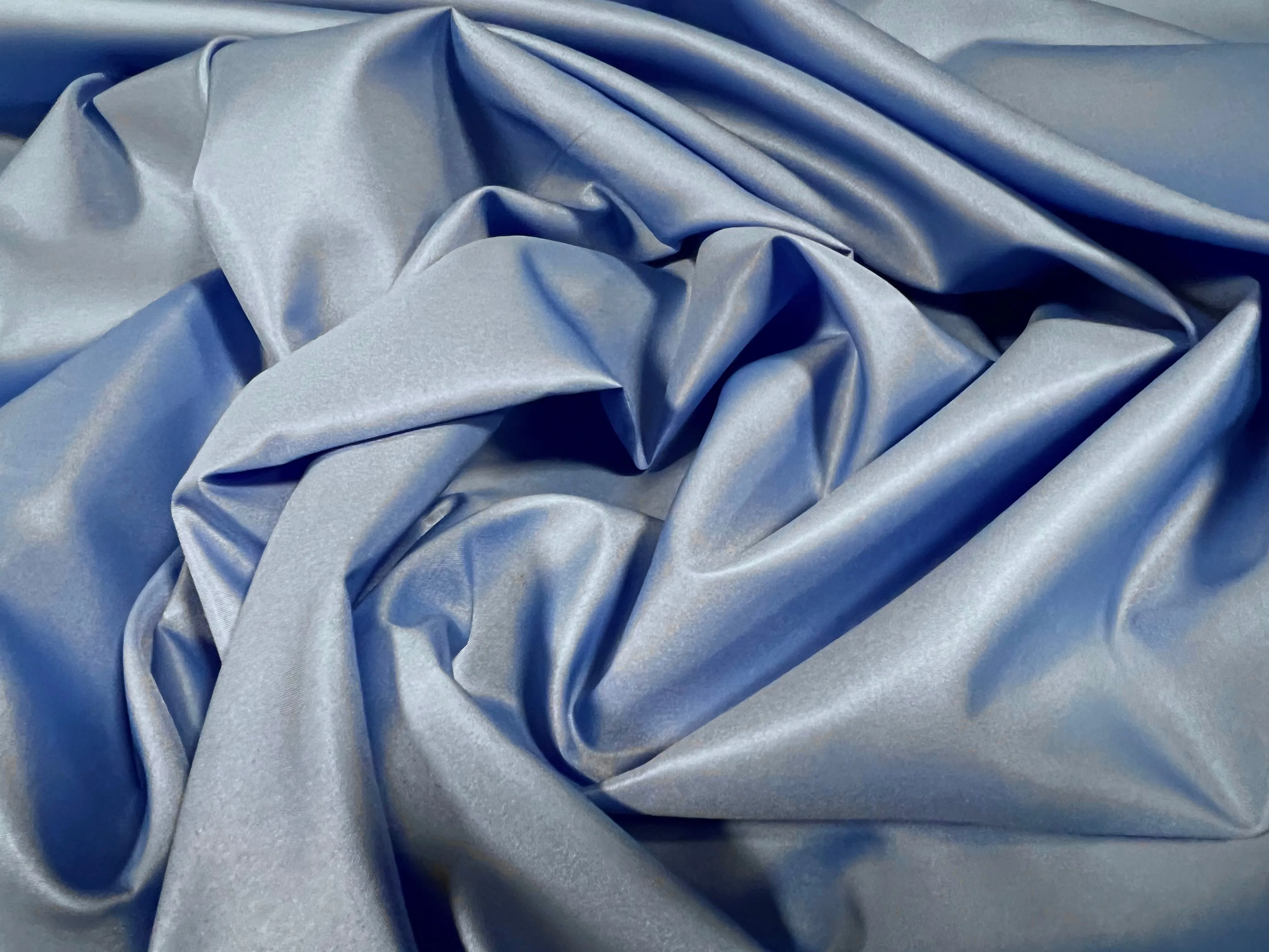 2oz woven nylon fabric, per metre - plain - sky blue