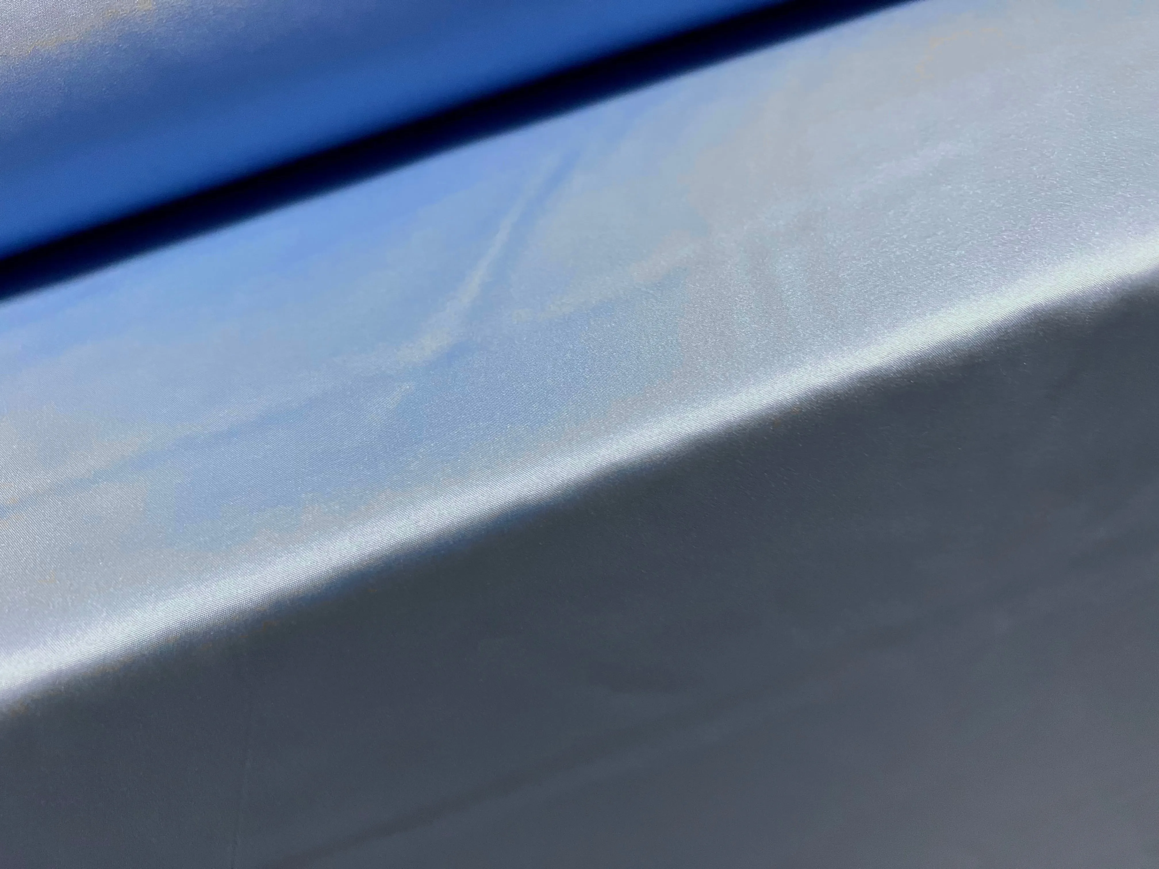 2oz woven nylon fabric, per metre - plain - sky blue