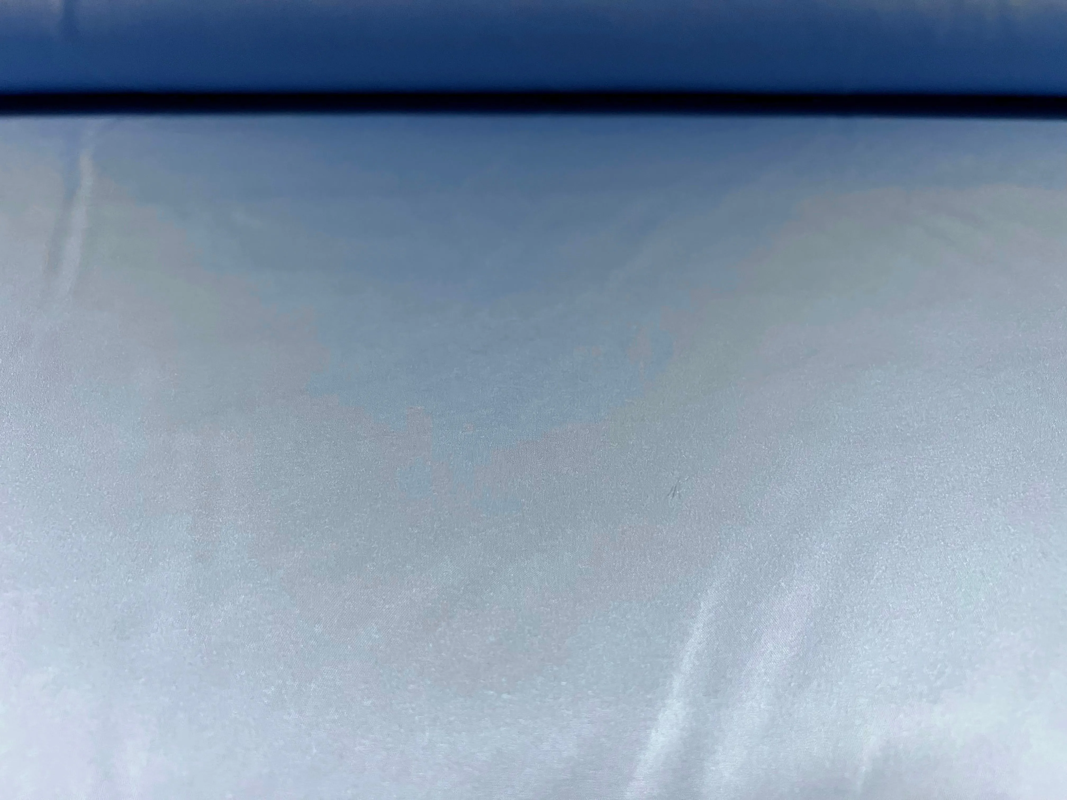 2oz woven nylon fabric, per metre - plain - sky blue