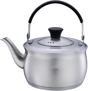 304 Stainless Steel Stovetop Tea Kettle, Thickened Whistling Kettle for Gas and Induction Cookers, Quick Boil Water Kettle, Universal Use