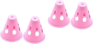 4 Pcs Tent Peg Warning Cap Camp Nail Cover Children Nail Covers Tent Stakes Heavy Duty Camp Nail