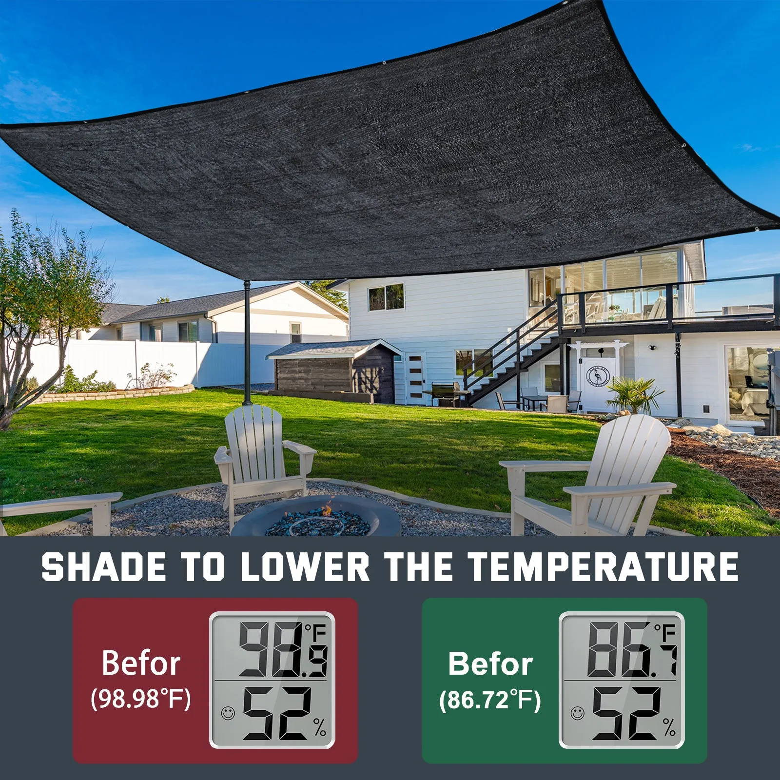 50% Shade Cloth( 8x20FT)