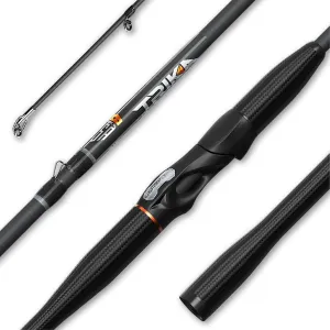 6X Spinning/Casting Carbon Rod Carbon Weave Rod for Extra Sensitive Vibration | Longer Casting | Lightweight Freshwater Fishing Pole