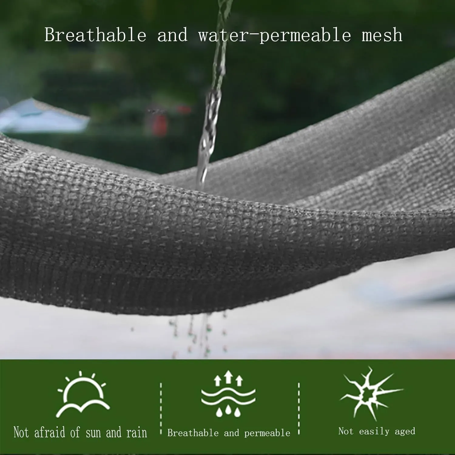 95% Grey Shade Cloth,Durable Mesh Tarp with Reinforced Grommets,Outdoor Sunblock Shade Cloth Cover for Plants,Greenhouse, Patio,Tomatoes,Chicken Coop,Barn,8x8m/26x26ft