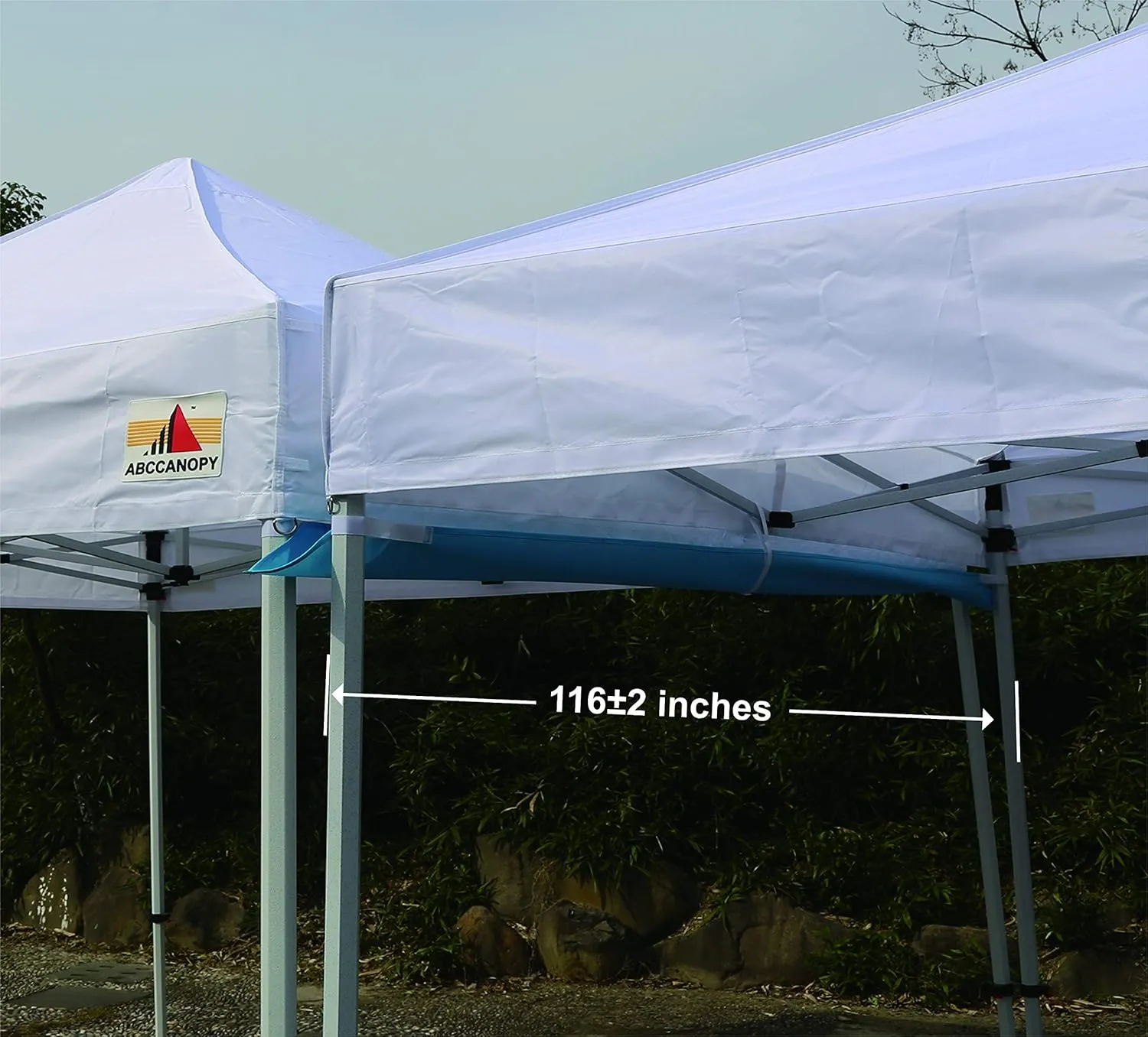 ABCCANOPY 10 Foot Canopy Rain Gutter for Pop up Canopy (Sky Blue)