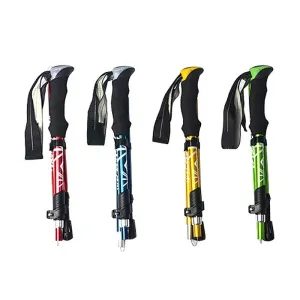 Adjustable 5-Section Trekking Pole: Enhance Stability and Comfort on Every Terrain