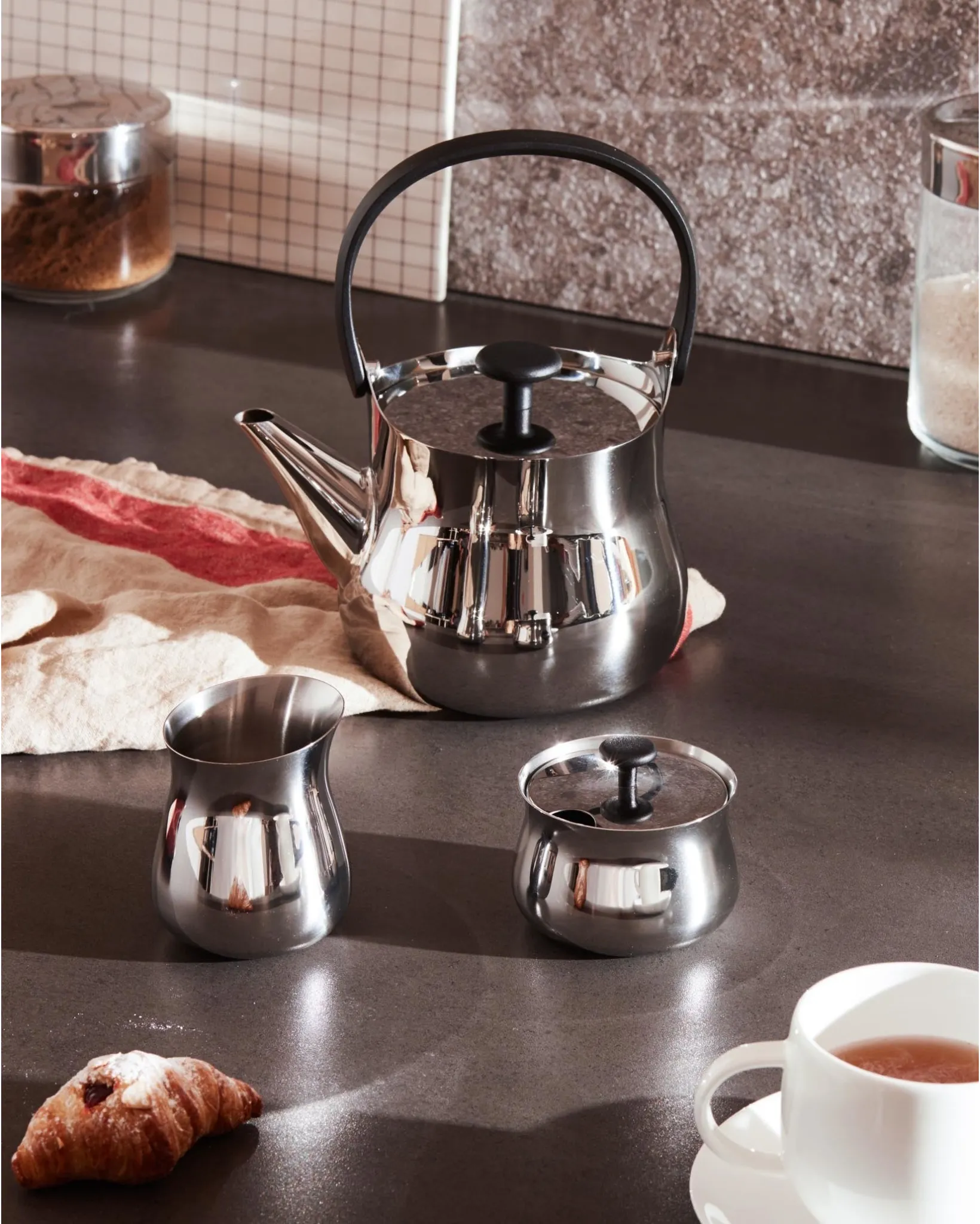 Alessi Cha Kettle, Stainless Steel