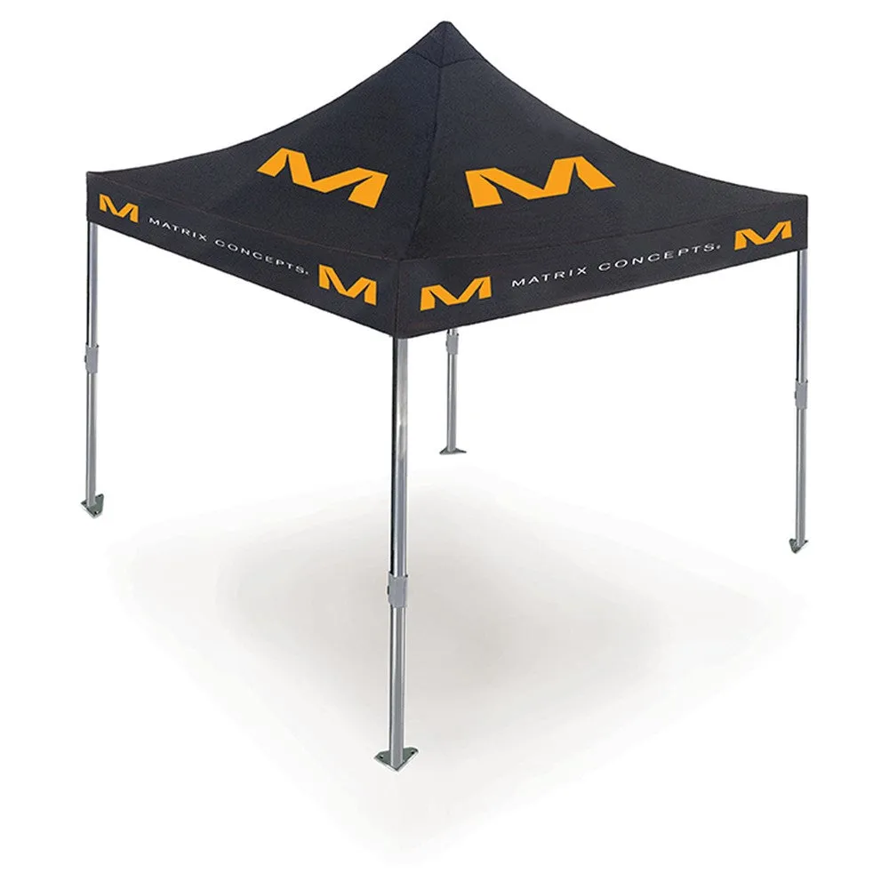 Aluminium Pop-Up Tent Complete Orange