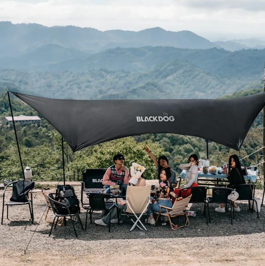 and Durable Cover Comprehensive product line Outdoor Use Black Weather-Resistant Dog Full Black for Tarp Cross-border shipping