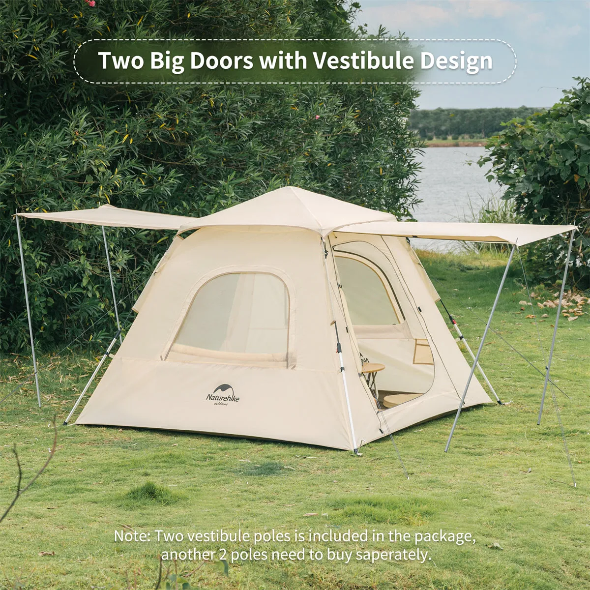 Ango 3 Automatic family camping Tent