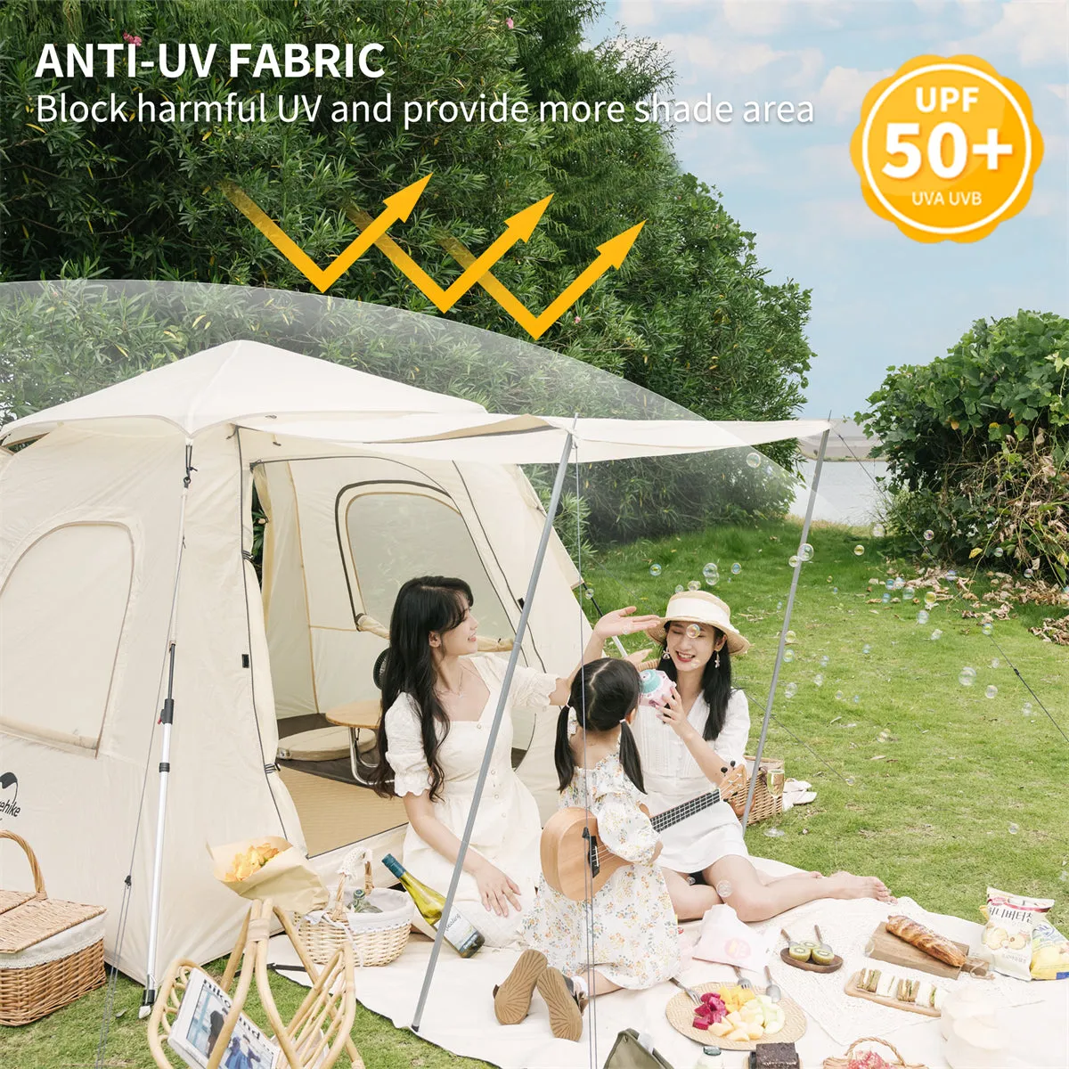 Ango 3 Automatic family camping Tent