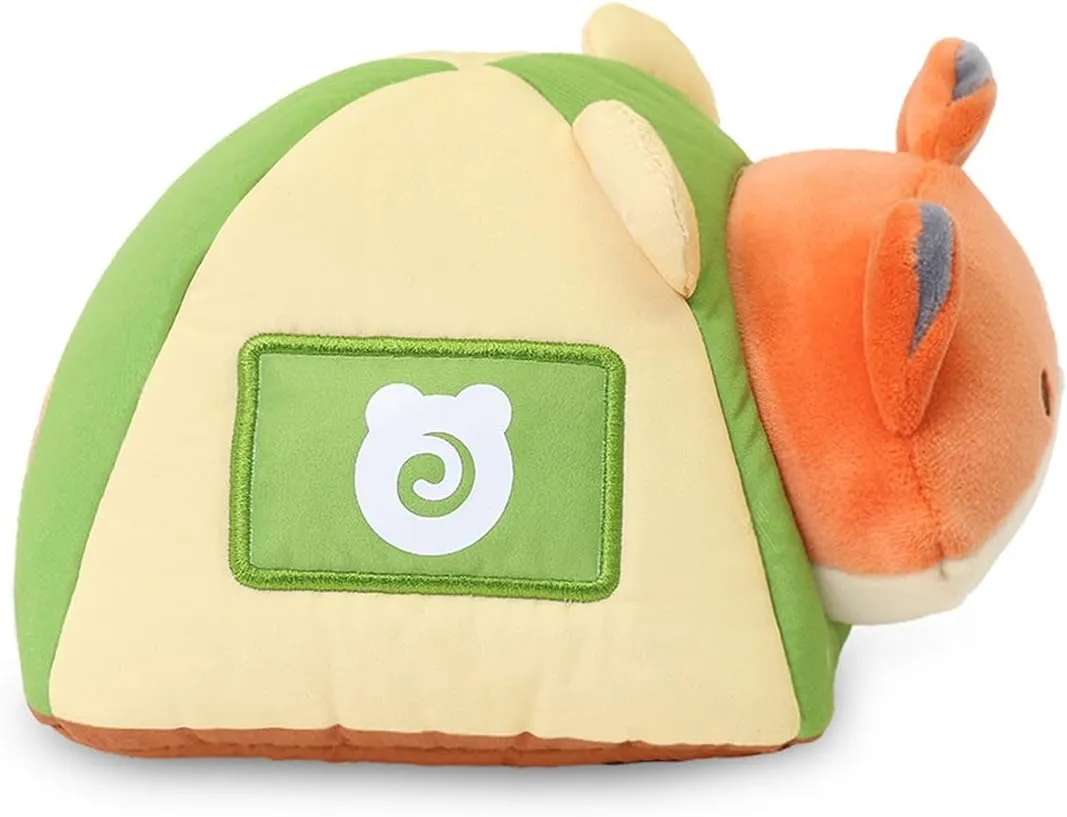Anirollz Stuffed Animal Plush Toy – Camping Foxiroll in Tent 6" Small Outfitz Plush Doll | Soft, Squishy, Warm, Cute, Comfort, Safe | Birthday