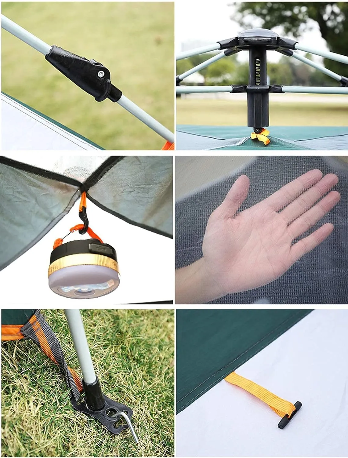 Automatic Dome Tent Canopy,Instant Pop Up Tent,3-8 Person Family Camping Tent for Camping Hiking Travel Outdoor Activities