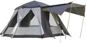 Automatic Pop-Up Tent for 3-5 Person Portable Instant Tent Waterproof& Windproof&UV Protection Suitable for Outdoor and Hiking Traveling (Color1 3) (Color1 3)