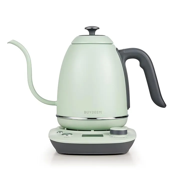 Bd61345 Buydeem Electric Gooseneck Kettle 0.8L (Green)