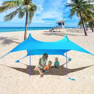 Beach Sunshade Beach Tent- Perfect Sun Shelter-beach Shade Tent
