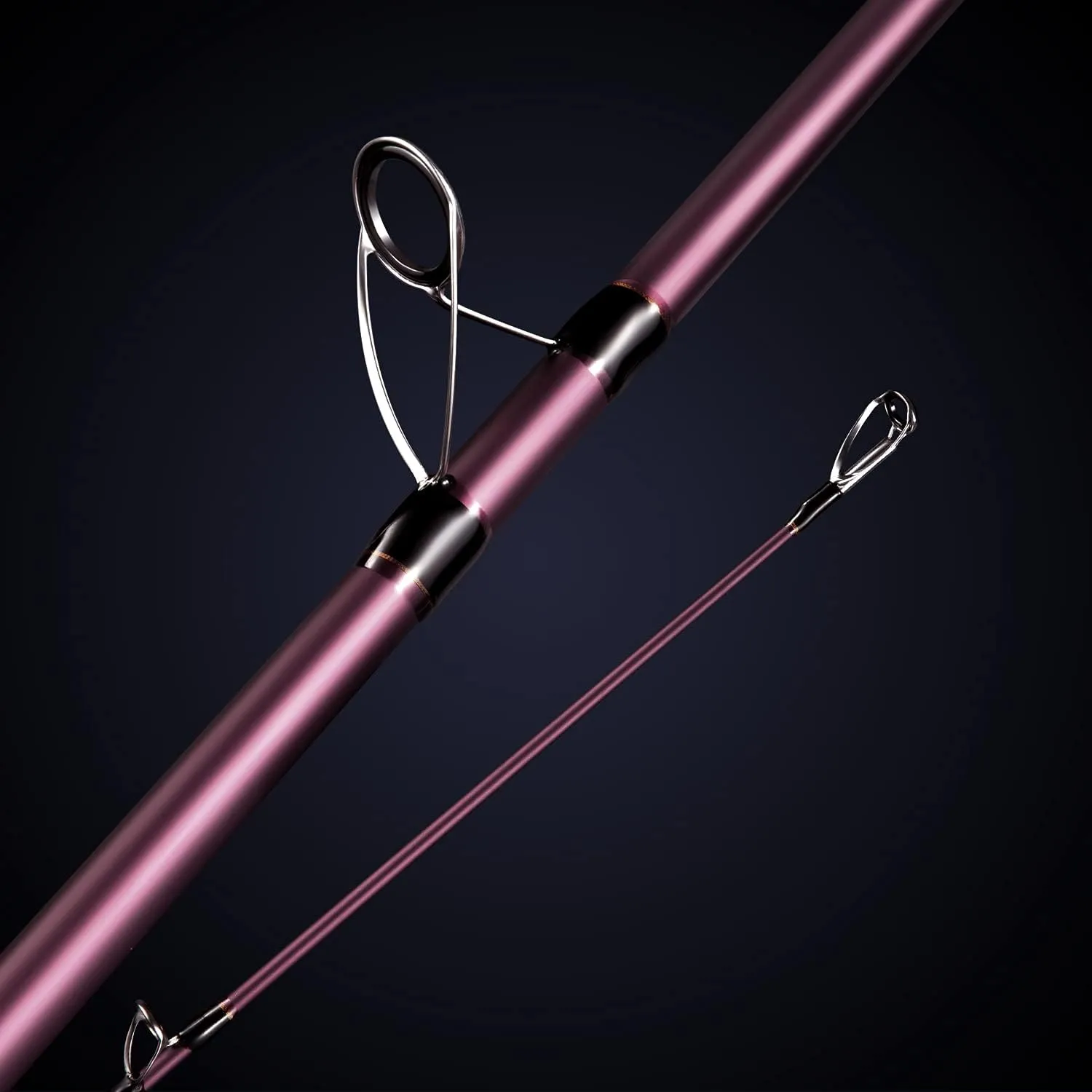 Berrypro Surf Spinning & Casting Fishing Rod Carbon Fiber Travel Fishing Rod(9-Feet & 10-Feet & 12-Feet & 13.3-Feet)