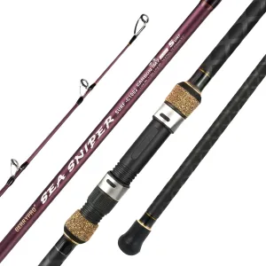 Berrypro Surf Spinning & Casting Fishing Rod Carbon Fiber Travel Fishing Rod(9-Feet & 10-Feet & 12-Feet & 13.3-Feet)