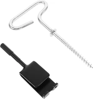 BESPORTBLE 1 Set Ice Fishing Tent Tool Shovel Kit Winter Ice Anchor Adapter Ice Fishing Drill Ice Fishing Gear Ice Anchor Fishing Drill Anchor Ice Tool Outdoor Tools Ice Anchors Metal