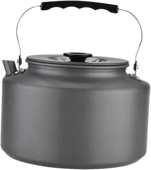 BESPORTBLE 2l Outdoor Tea Pot Boiling Kettle for Camping Easy to Clean Compact Design Heat-insulated Handle