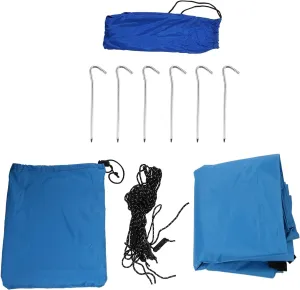 BESPORTBLE Camping Tarp Canopy Multi-Functional Rain Fly Shelter for People Outdoor Picnic Mat Uv for Hiking Fishing and Festivals