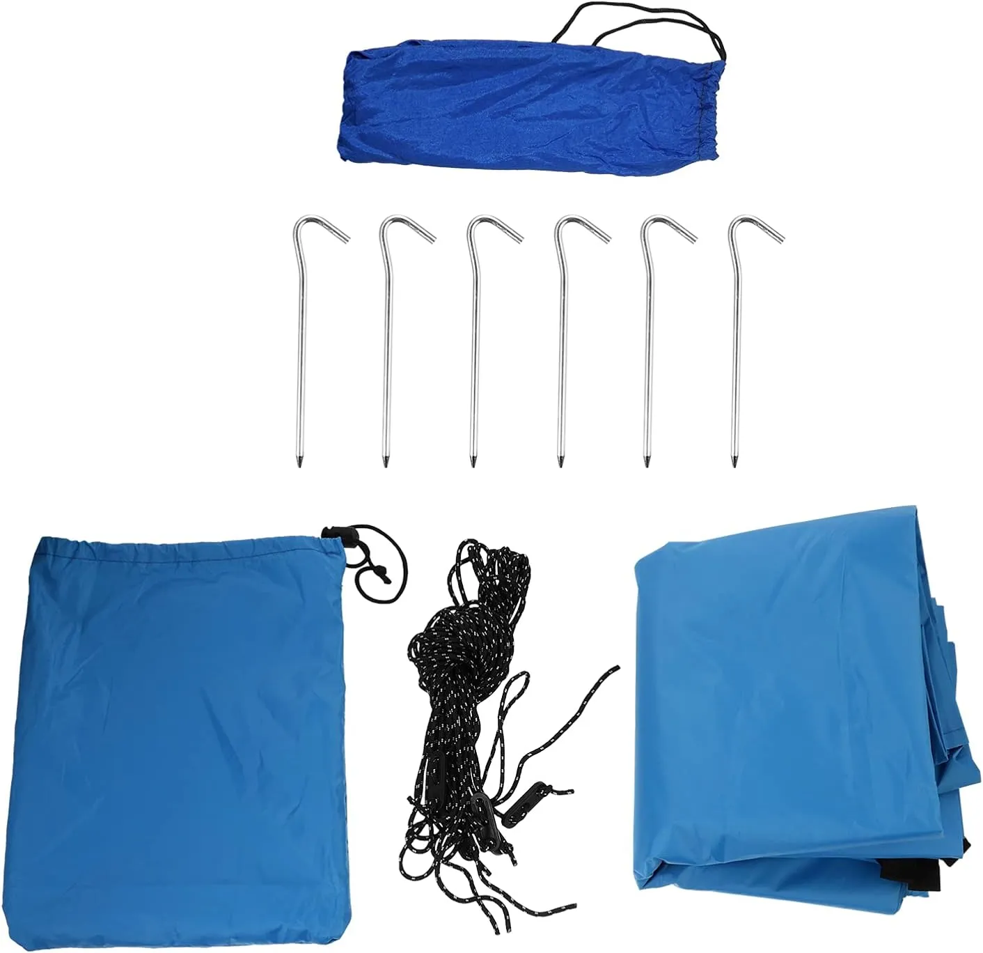 BESPORTBLE Camping Tarp Canopy Multi-Functional Rain Fly Shelter for People Outdoor Picnic Mat Uv for Hiking Fishing and Festivals
