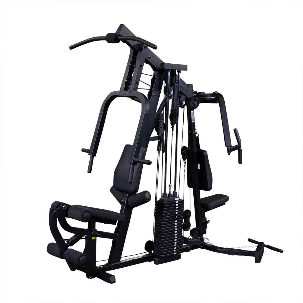 Body-Solid (EXM3000LPS) Multi-Station 210lb Dual Weight Stack Machine for Home & Commercial Gym, Complete Body Strength Training Functional Exercise Workout Station for Weight lifting and Bodybuilding