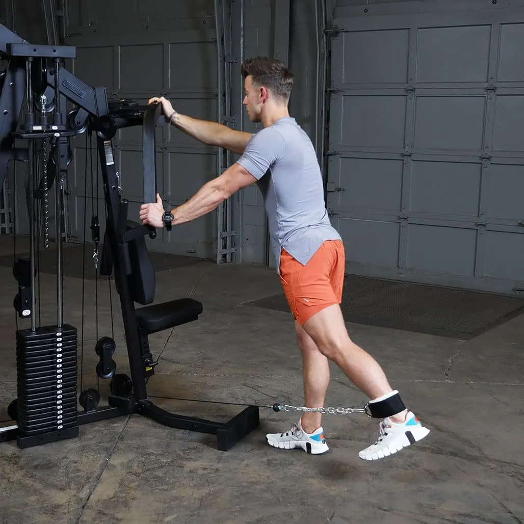 Body-Solid (EXM3000LPS) Multi-Station 210lb Dual Weight Stack Machine for Home & Commercial Gym, Complete Body Strength Training Functional Exercise Workout Station for Weight lifting and Bodybuilding