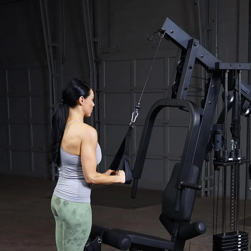 Body-Solid (EXM3000LPS) Multi-Station 210lb Dual Weight Stack Machine for Home & Commercial Gym, Complete Body Strength Training Functional Exercise Workout Station for Weight lifting and Bodybuilding