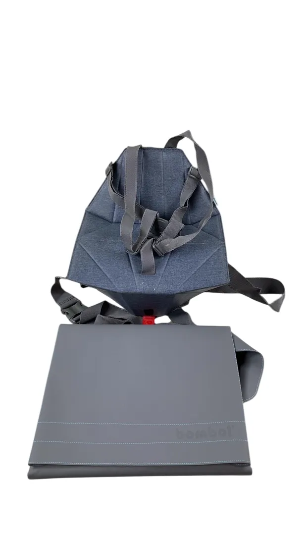 Bombol Pop-Up Booster, Denim Blue, No Arms