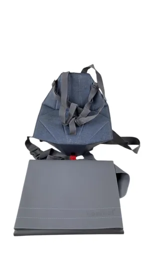 Bombol Pop-Up Booster, Denim Blue, No Arms