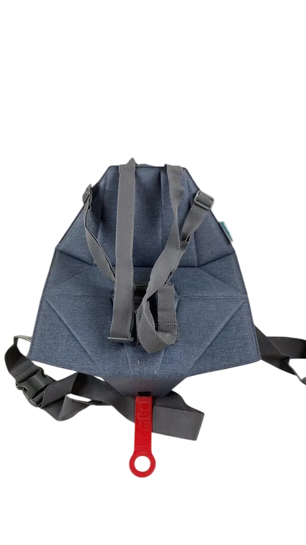 Bombol Pop-Up Booster, Denim Blue, No Arms