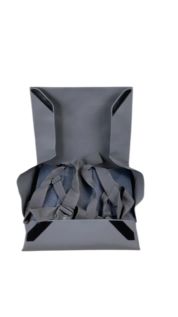 Bombol Pop-Up Booster, Denim Blue, No Arms