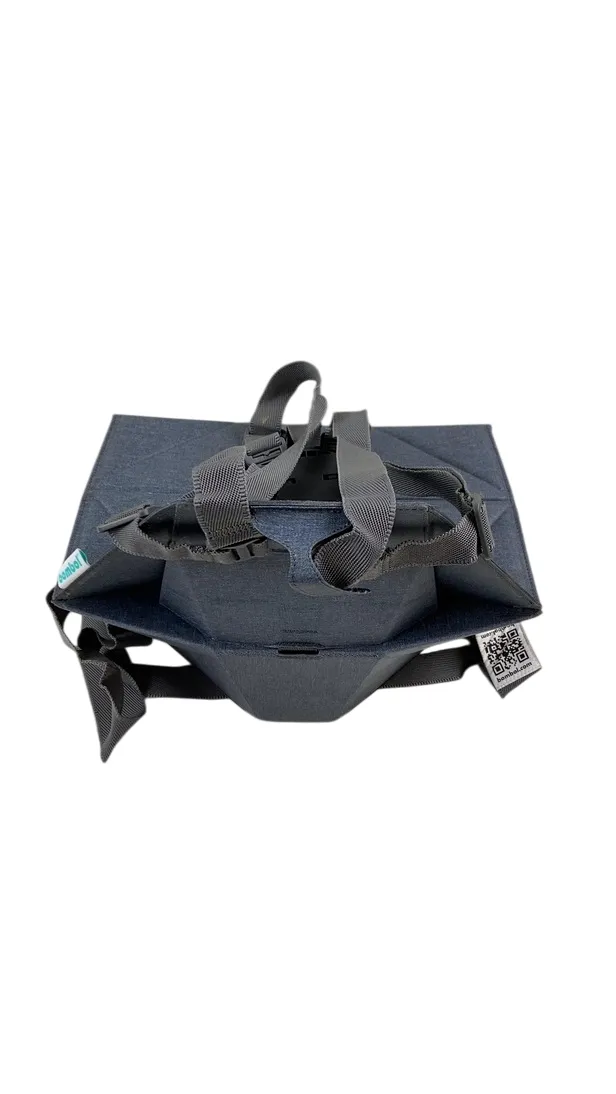 Bombol Pop-Up Booster, Denim Blue, No Arms