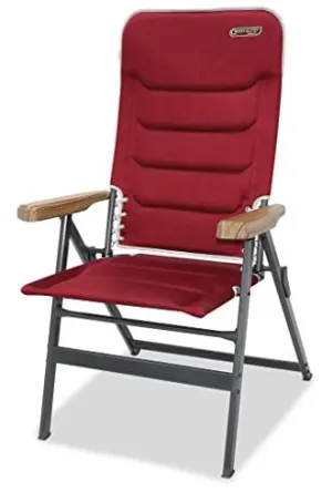 Bordeaux Pro Lightweight Reclining Folding Comfort Chair with Side Table