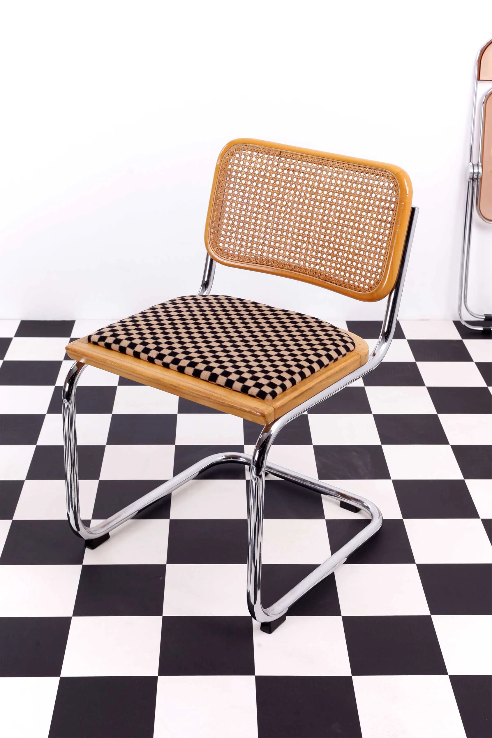 Breuer-Style Upholstered Cesca Chair