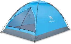 CAMEL 2 Person Tent, Waterproof,Spacious, Lightweight Portable Backpacking Tent for Outdoor Camping/Hiking