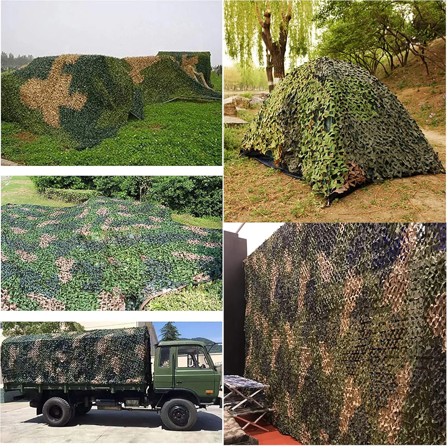Camouflage Net Camo Netting Courtyard Decor Blinds for Photo Camp Sunshade Factory Farm Shelter Car Concealment Exhibit Party Backdrop Canopy Fence Ceiling Curtain Cover Paintball