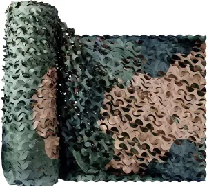 Camouflage Net Camo Netting Courtyard Decor Blinds for Photo Camp Sunshade Factory Farm Shelter Car Concealment Exhibit Party Backdrop Canopy Fence Ceiling Curtain Cover Paintball