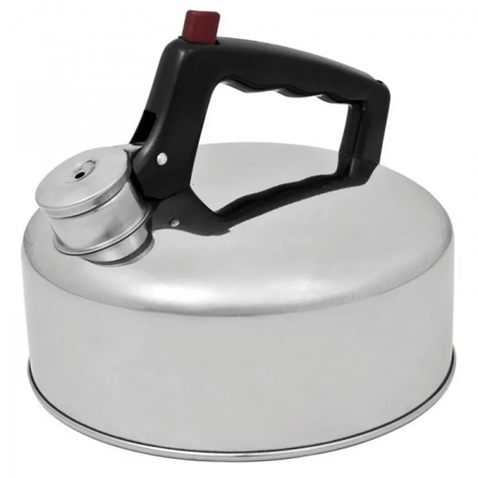 CAMPFIRE 2 LITRE STAINLESS STEEL WHISTLING KETTLE