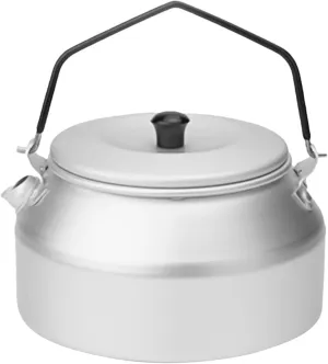 Camping - Portable 1L Aluminium Alloy Outdoor Water Kettle - Lightweight Portable Pot With Handle For Brewing Coffee And Outdoor Cooking Camping Compact Design Use